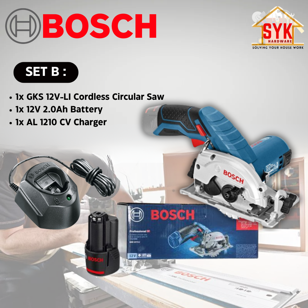 Cordless Circular Saw Bosch 12v Cutter BOSCH 06016A1002 GKS 12V-26