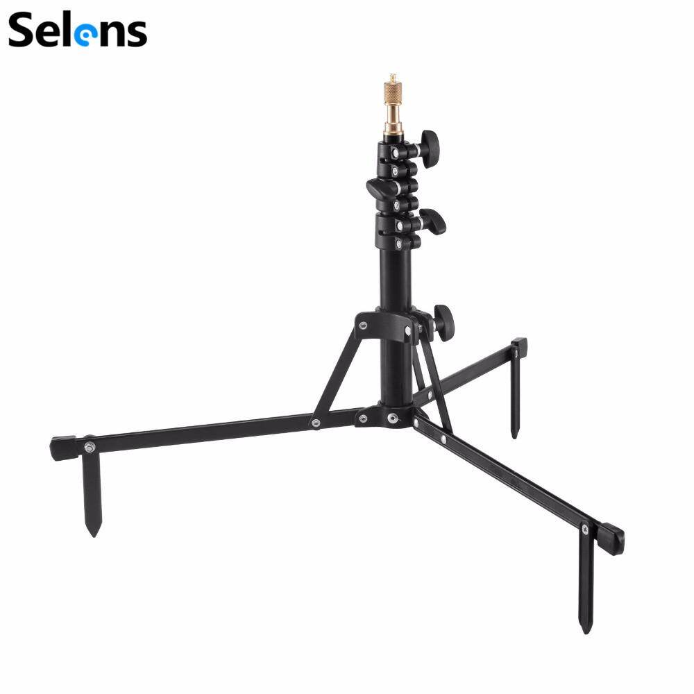 Selens Photo Studio Heavy Duty MF-6027B short Version Light Stand for video lighting support system holder Fotografie Accessoire