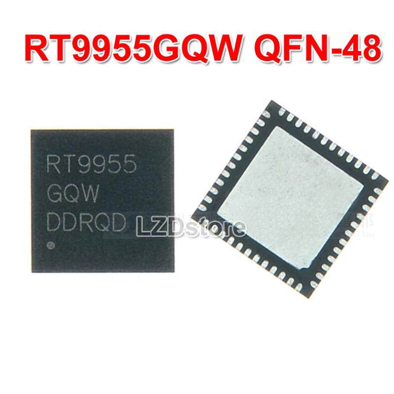 2pcs rt9955 qfn rt 9955 rt9955gqw qfn-48 lcd control chip new original ic