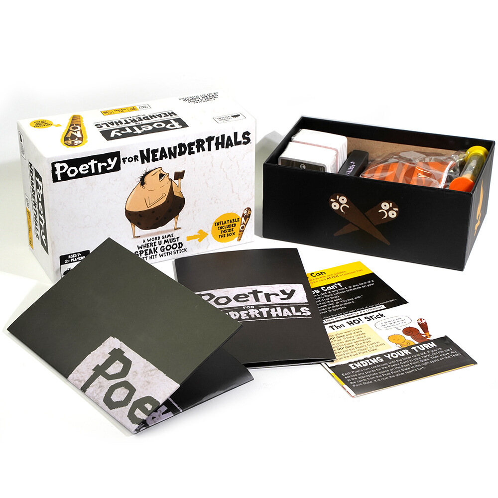 Board Game Poetry for Neanderthals Card Game Exploding Kittens