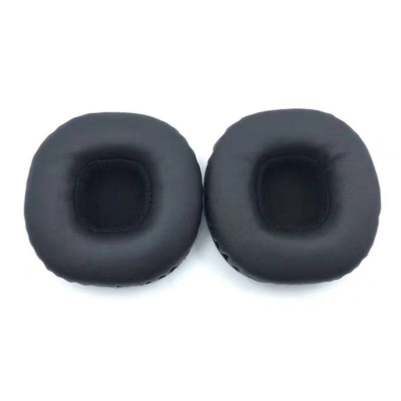 【ES】1Pair Soft Sponge Ear Pads Earpads Leather Ear Cushion Replacement for Marshall MID ANC Bluetooth Headphones