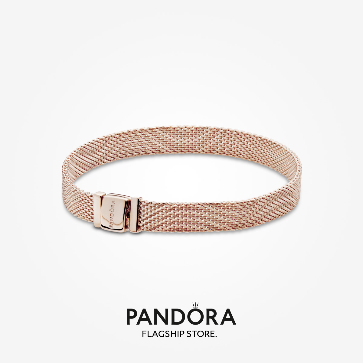 2021 Original Pandoras Reflexions Rose Mesh Bracelet - tuodeng76 - ThaiPick