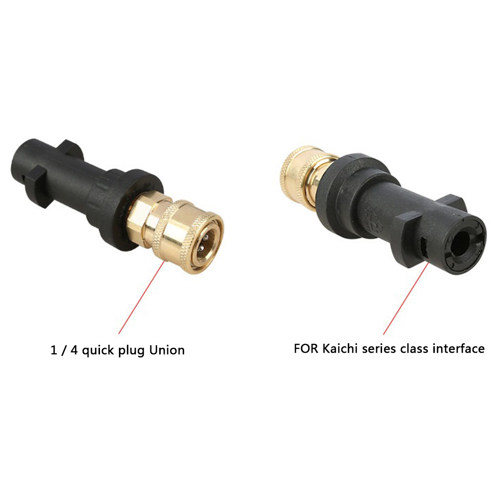 Universal Pressure Washer Tool Adapter 1/4 Quick Connector for Karcher K2 K3 K4 K5 K6