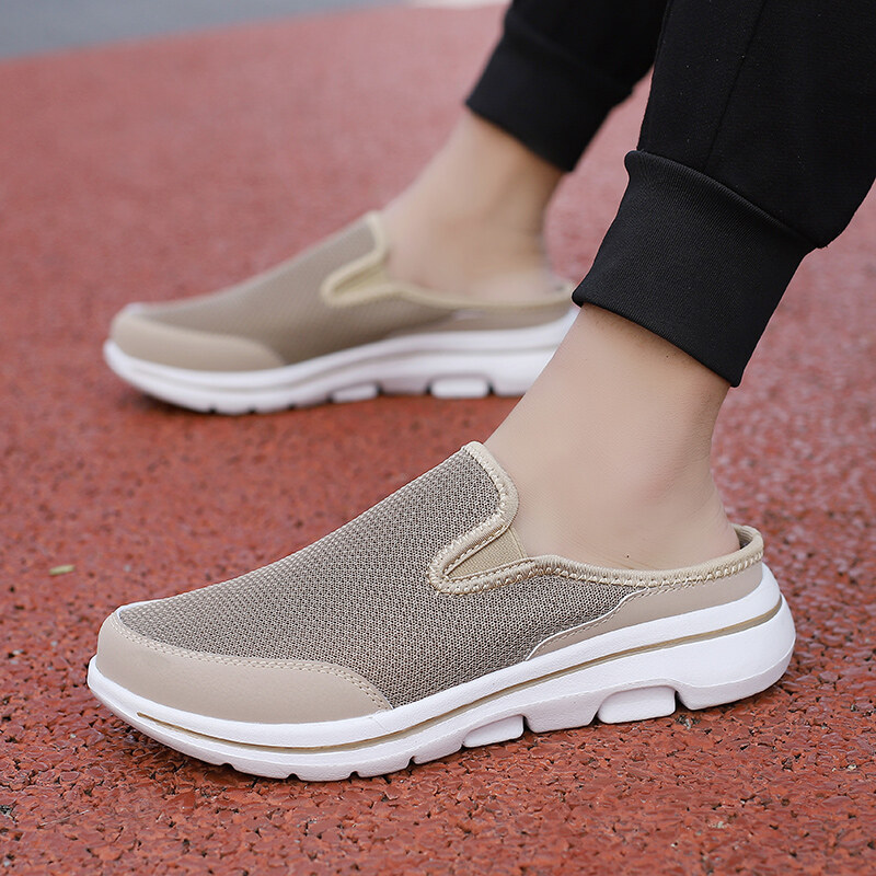 Fitflop Sling Mens dệt Toe-Bài dép