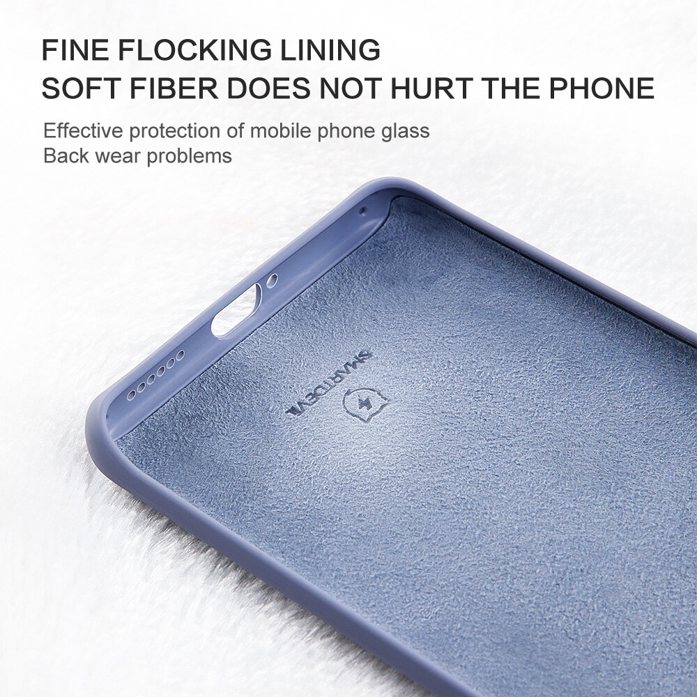 SmartDevil Liquid Silicone Silky Huawei P40Pro plus Phone Case, p40 / mate30/mate30 Pro/p30/p30pro Cases Soft Smooth Cell Phone Back Cover For p40 pro +