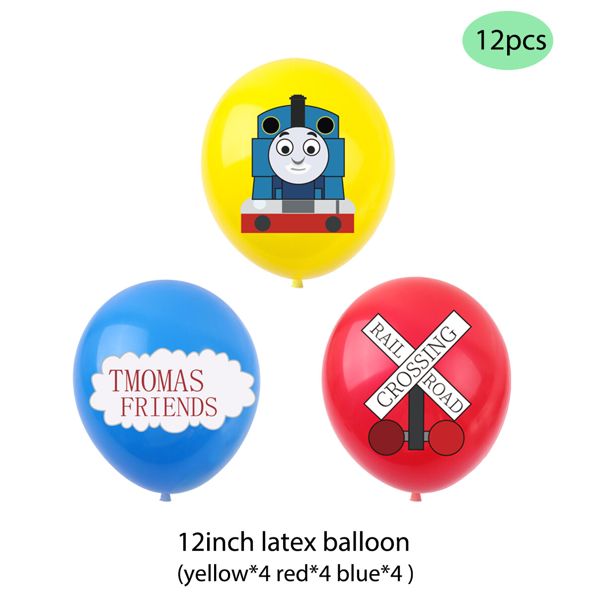 FastShipping Thomas & Friends Balloons Set with Happy Birthday Banner Cake  Topper Party Supply Toys for Boys Home Decor Birthday Gift for Kids |  Lazada PH