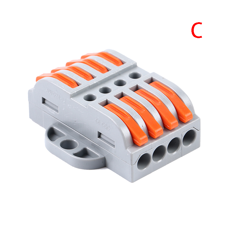 TR Wire Cable Connectors Universal Compact Conductor Spring Splicing ...