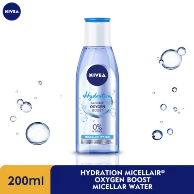 NIVEA Make-Up Remover [Hydration] MicellAIR Oxygen Boost Micellar Water- 200ml
