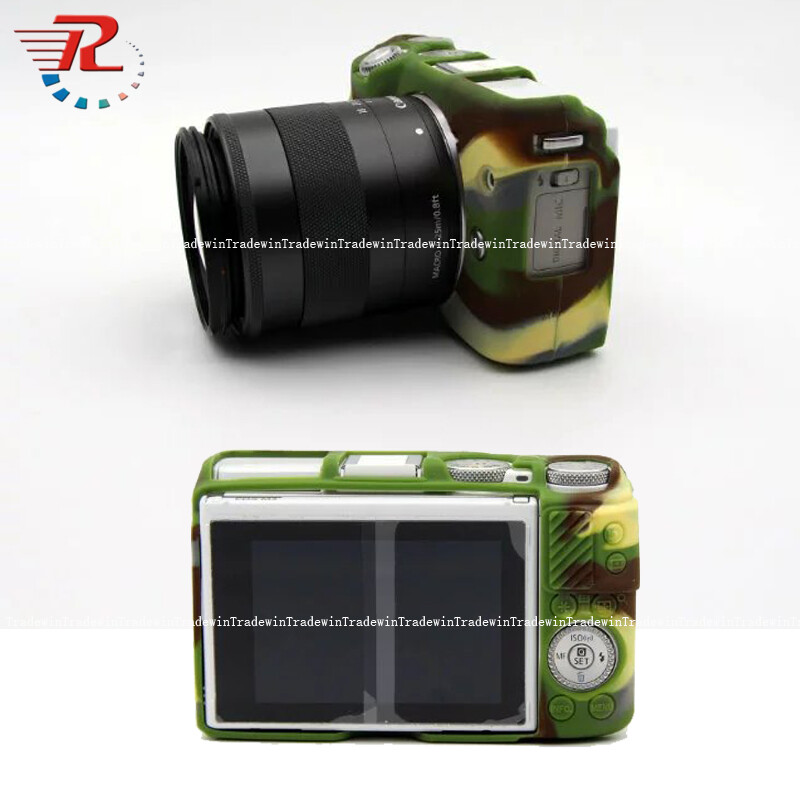 Canon EOS M3 Soft Silicone Rubber Camera Body Cover Case For Canon EOS M3