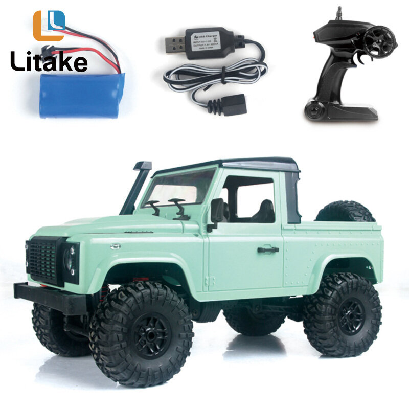 1:12 Car Model Children Remote Control Toy 2.4GHz Off-Road Pickup Kids Early Eductional Vehicle Puzzle Play