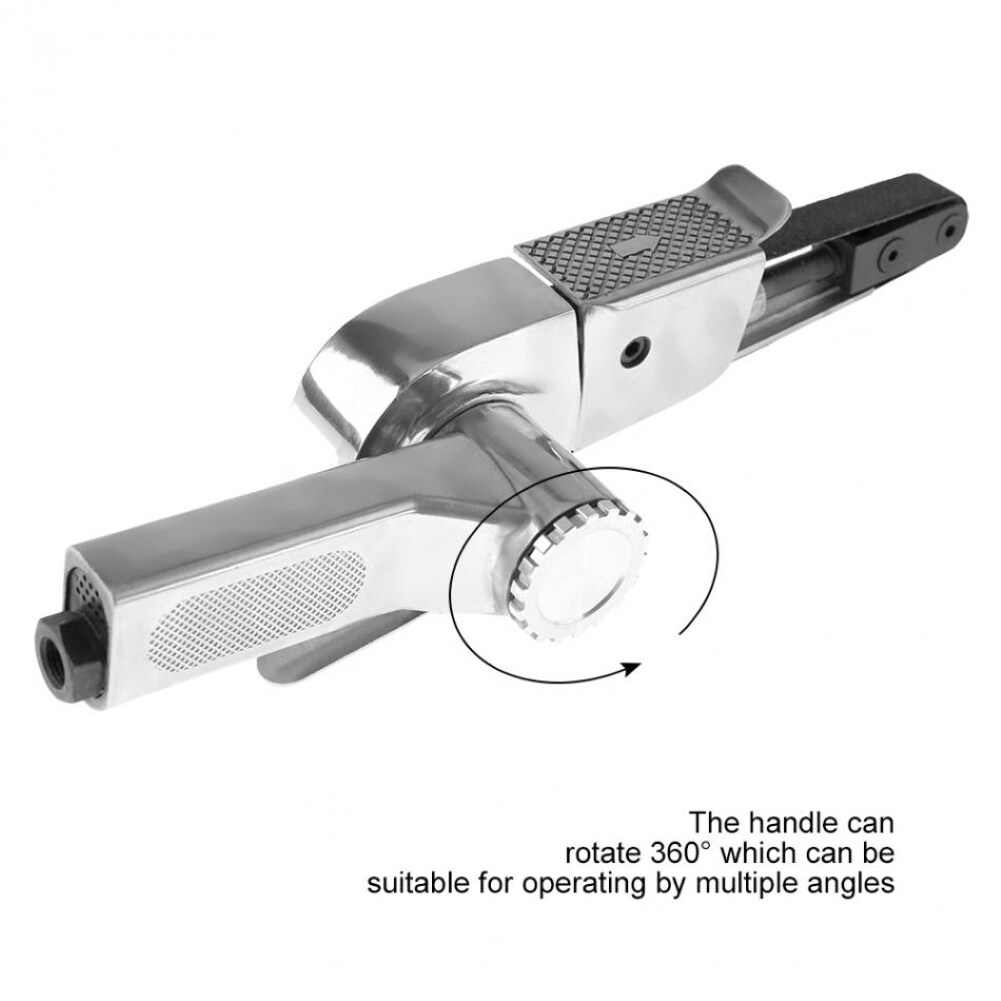 EMachinery 10/20mm Width Mini Air Belt Sander Sanding Tool Angle Grinders Polishing Machine