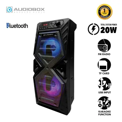 Audiobox BBX D3000 TWS Bluetooth Portable Speaker | FM Radio | Line-IN | Mic Input Ready | 1 Year Warranty