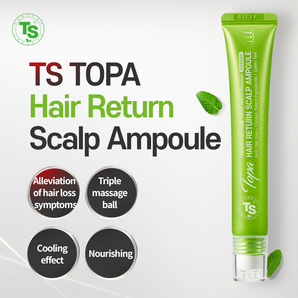 TS TOPA HAIR RETURN SCALP AMPOULE (20ML) +Alleviate Hair Loss Symptom
