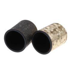 Littlegroot Xúc Xắc cốc xúc xắc cup da Vintage da xúc xắc cup
