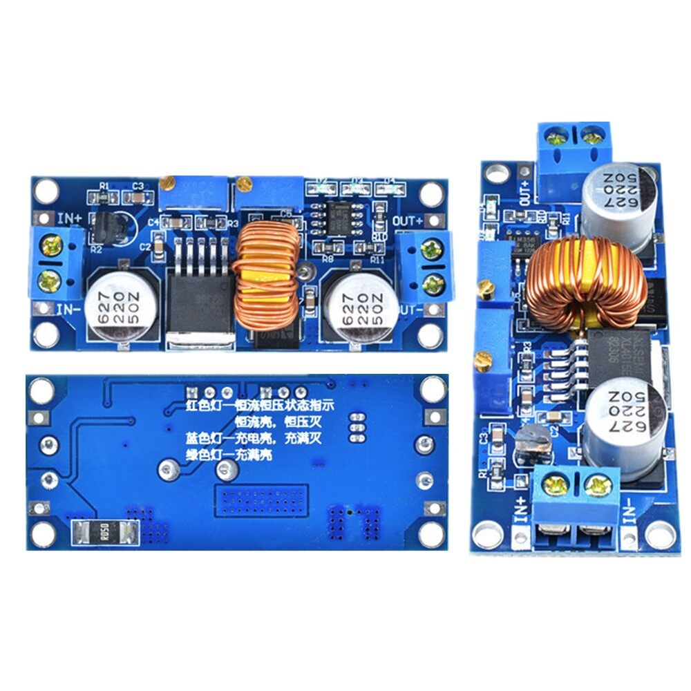 Original Aideepen 5A 75W Lithium Charger CV CC buck Step down Power Supply Module LED Driver
