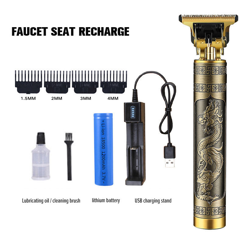 Jiashi classic hair salon Rechargeable Hair Clipper professional hair clipper genuine men's hair clipper trimmer high quality vintage beard clipper