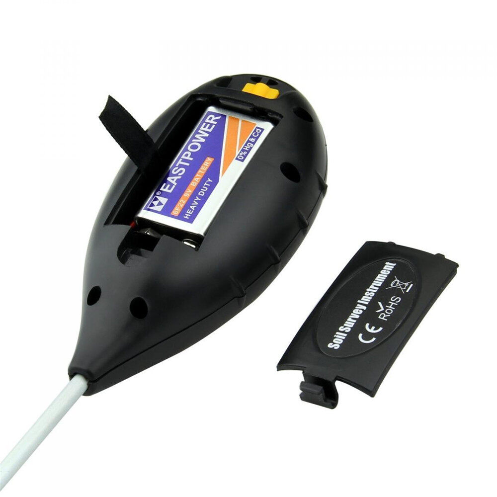 4 In 1 LCD Digital Soil Moisture Humidity Temperature Sunlight PH Tester Meter