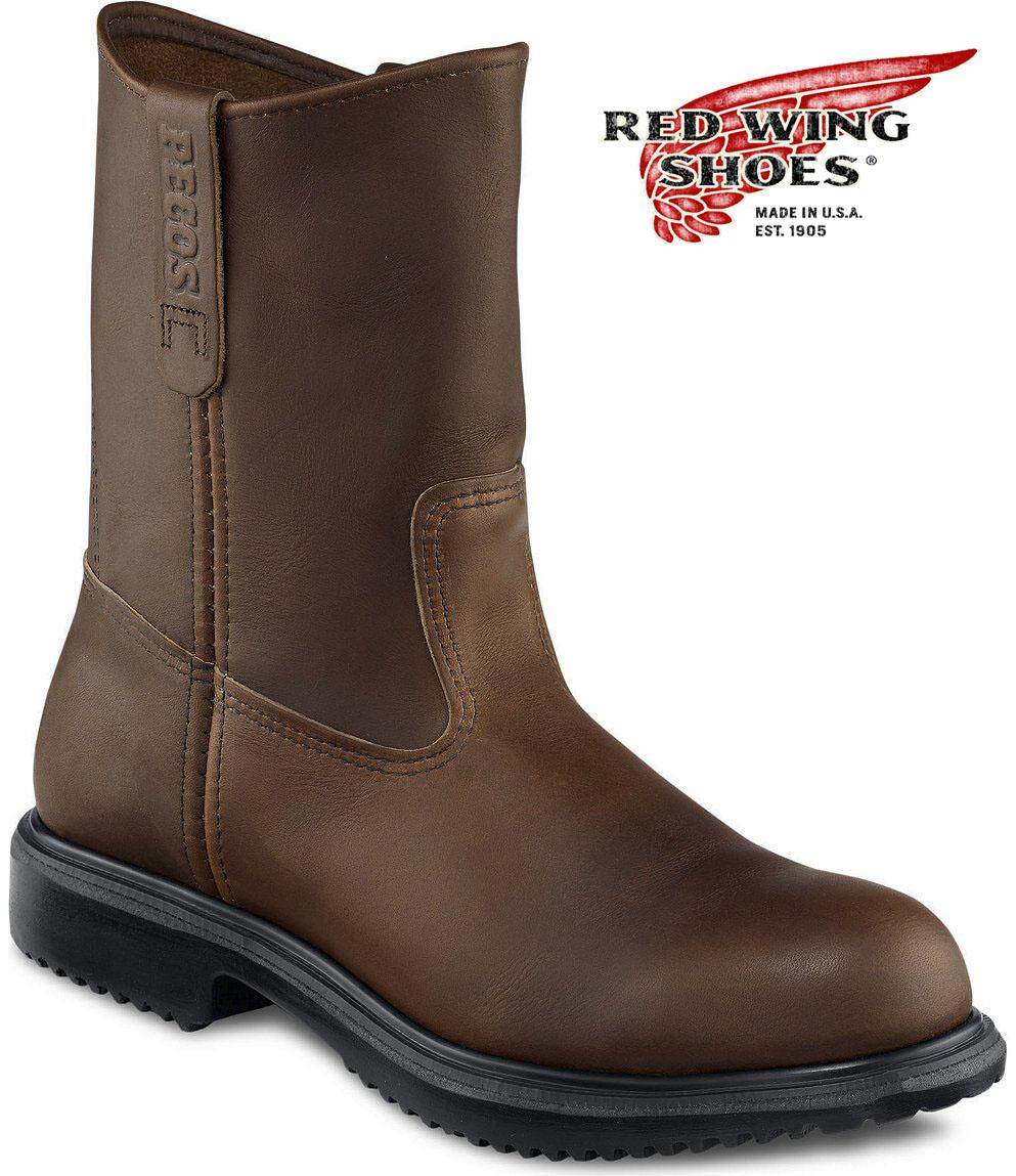 Mens Red Wing Pecos Western Work BOOTS 1105 Size 10 A2 Narrow for sale online 