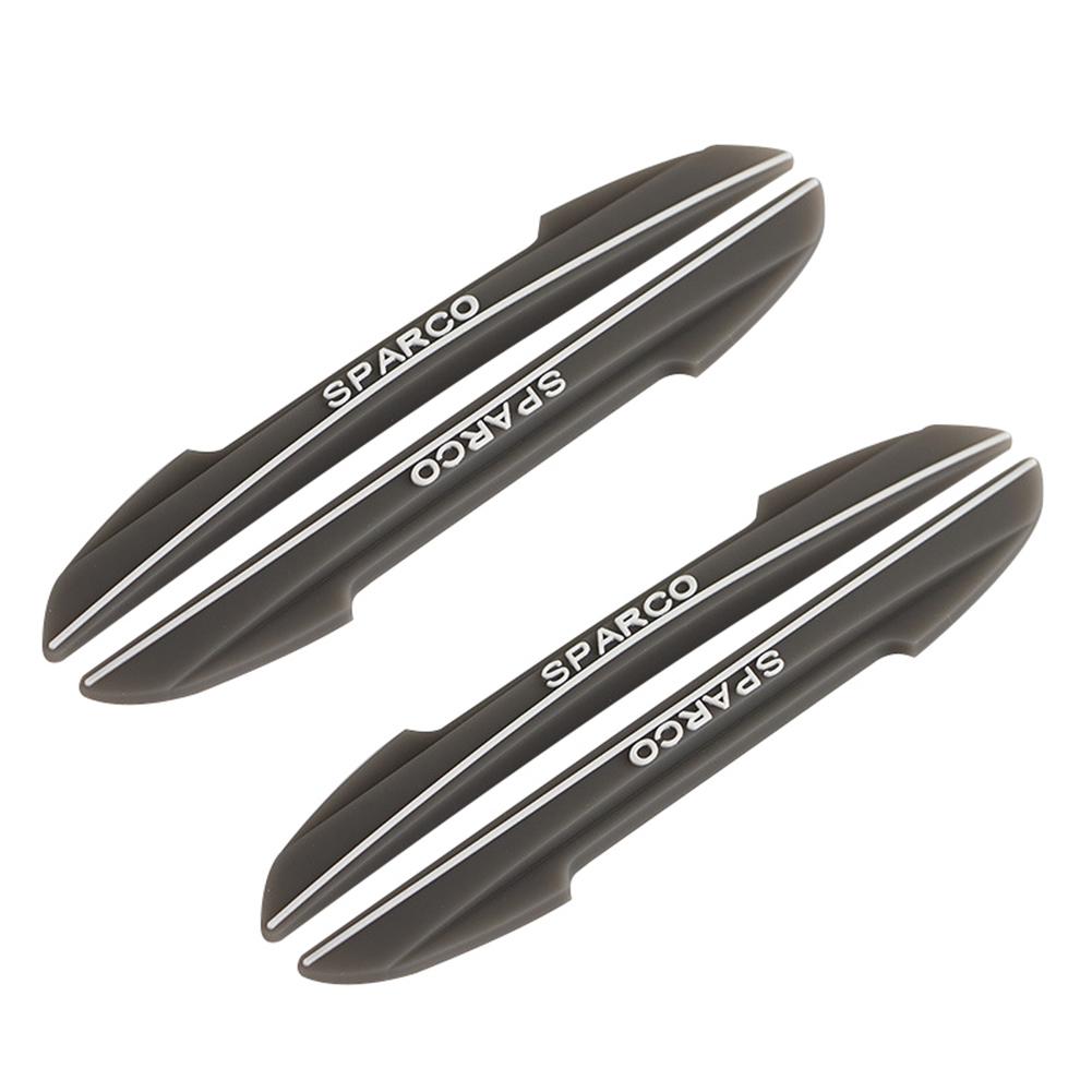 SuperRide 4Pcs/Set Car Door Edge Trim Anti-scratch Guard Protection Decor Strip Sticker
