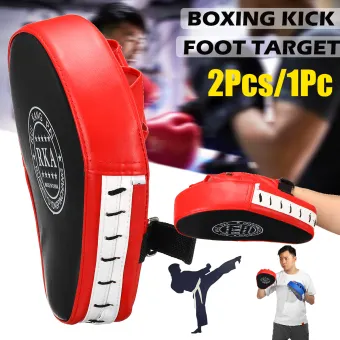 Training Boxing Mitts Target Focus Punch Pad Glove Karate Muay Protect 2PCS
