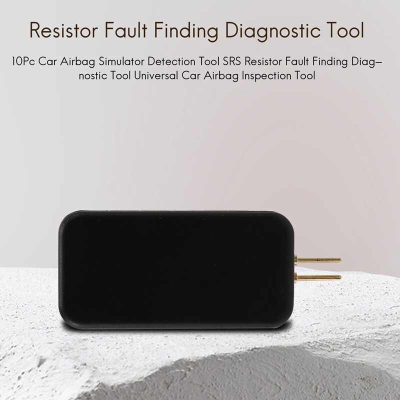 10Pc Car Airbag Simulator Detection Tool SRS Resistor Fault Finding Diagnostic Tool Universal Car Airbag Inspection Tool