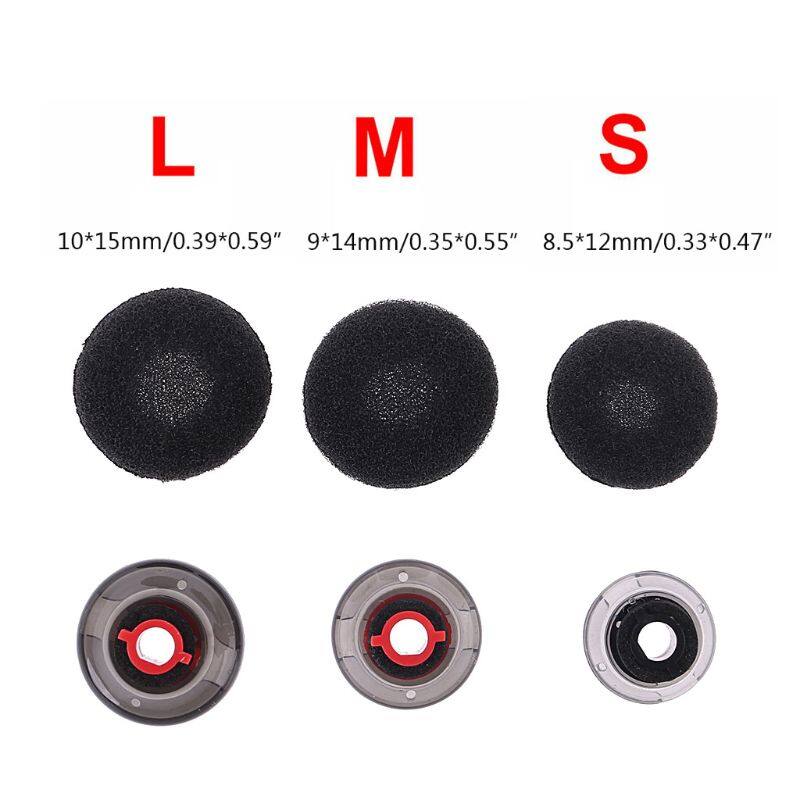 6pcs Replacement Silicone Earbuds Tips Small Soft for Plantronics Voyager 5200 Headset Headphone