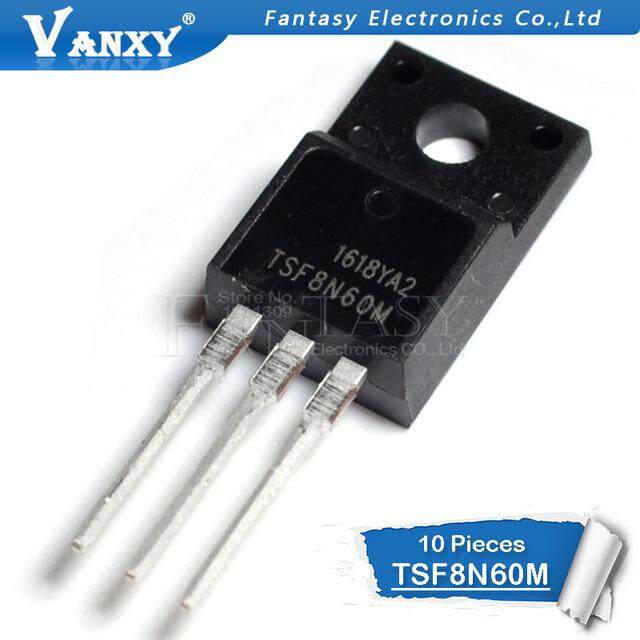 10pcs TSF8N60M TO-220F 8N60 8A 600V TSF8N60 TO-220 N-channel field ...