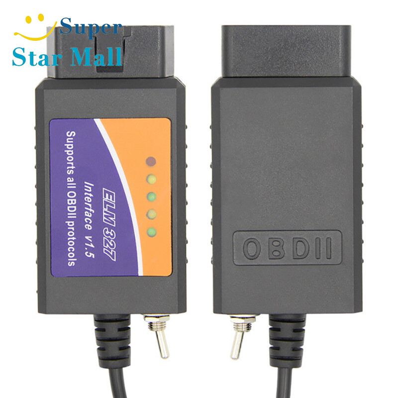 [In Stock] OBD2 USB Device ELM327 Compatible Interface with HS-CAN/MS-CAN Switch OBD2 Scanner