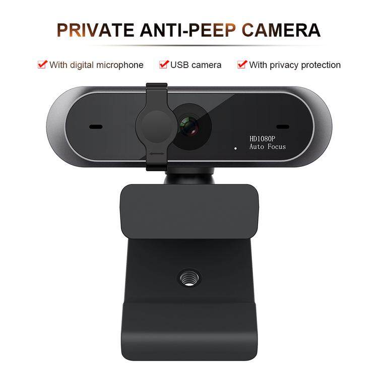 M9 1080P HD Mini Computer Webcam Anti-peeping Rotatable Adjustable