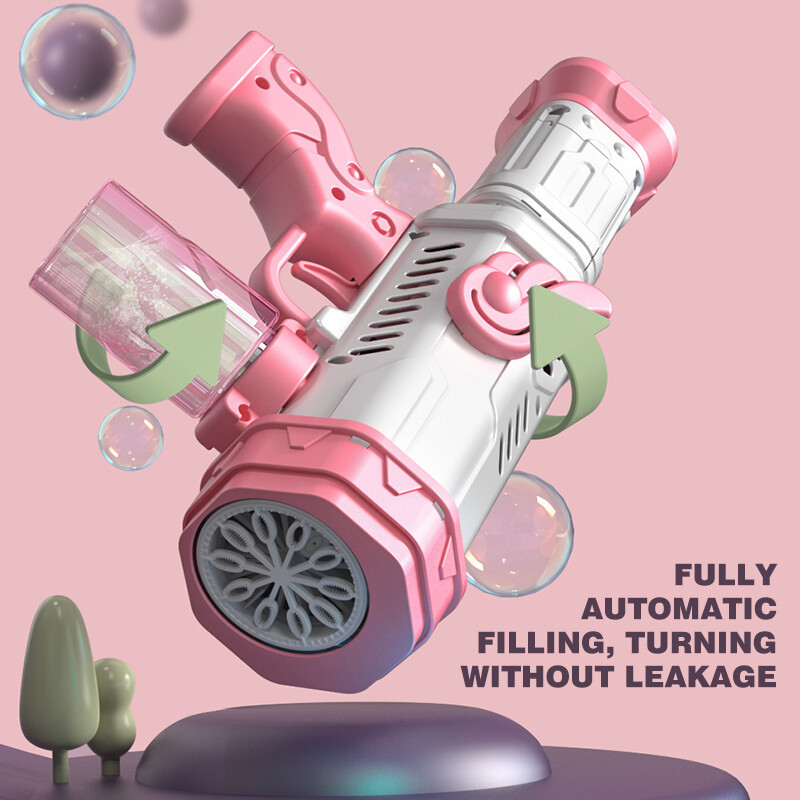 TOYSMARS Children's bubble toys automatic water electric bubble machine