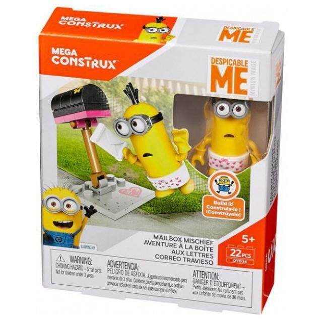 Mega Bloks Construx Despicable Me Minions DYD34 Mailbox