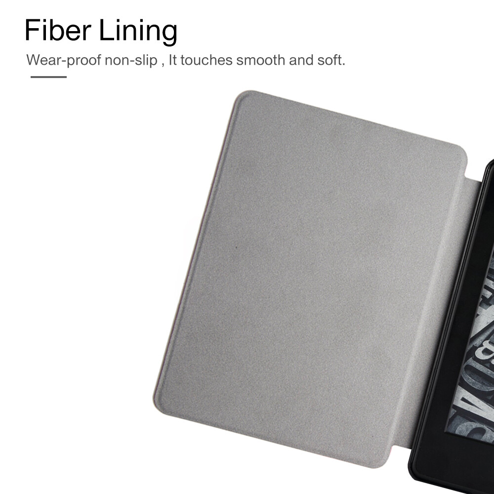 Bao Da PU Thông Minh Siêu Mỏng Vỏ Bảo Vệ Đầu Đọc Sách Điện Tử 6 "Cho Amazon Kindle 8/10 Gen Paperwhite 1/2/3/4