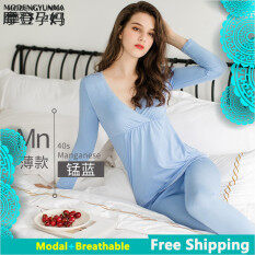 Áo Sơ Mi Cho Con Bú Áo Bà Bầu Modal Cho Con Bú Đáy Quần Bó Sát Đàn Hồi Sau Sinh Mang Thai 6605 Top (Mới)