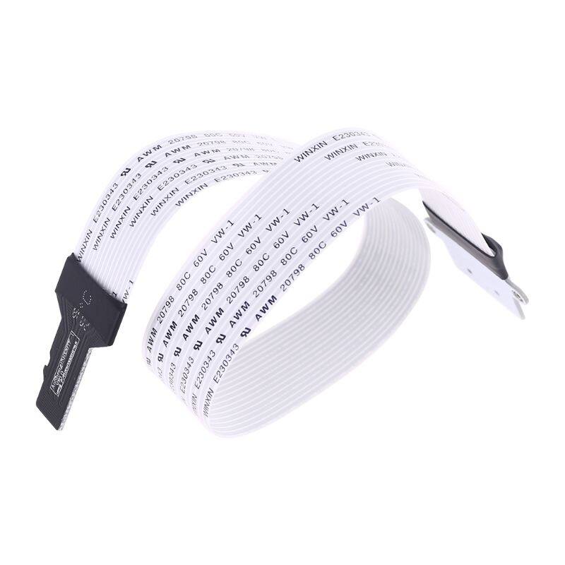 TF micro SD male to TF micro SD FeMale (TF to TF)Flexible Memory Card Extension cable Extender Adapter reader Cord Link