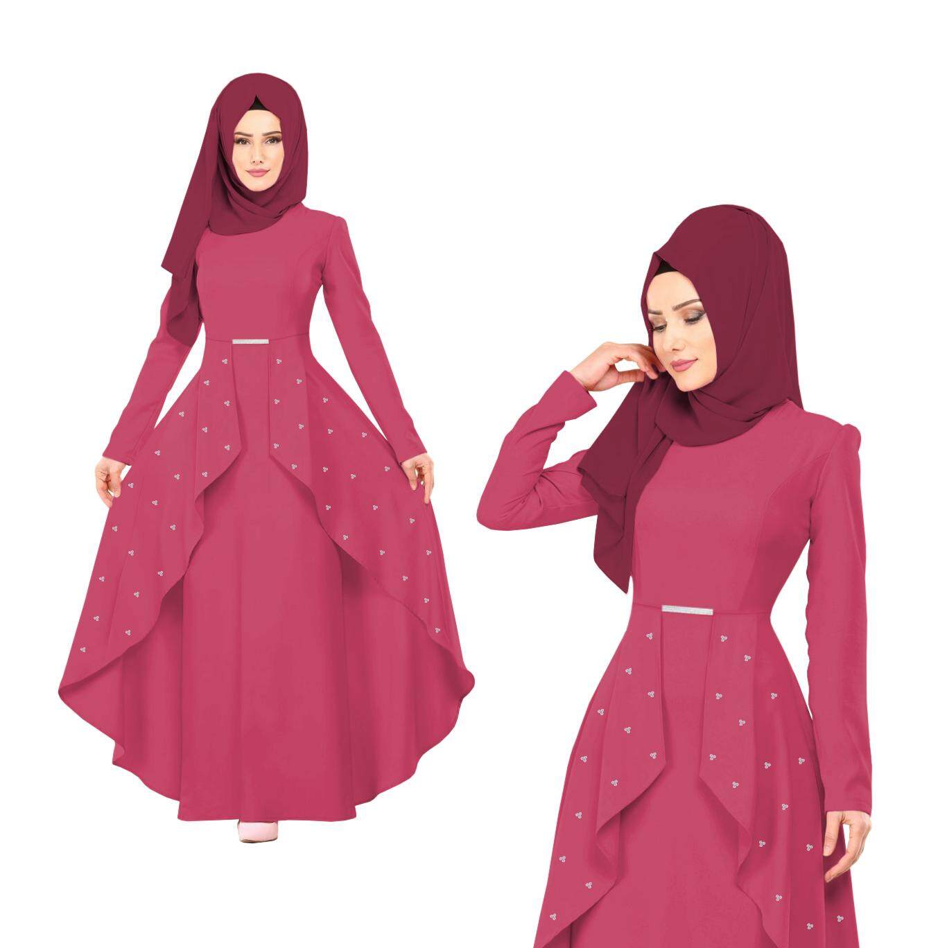 Jubah muslimah plus on sale size