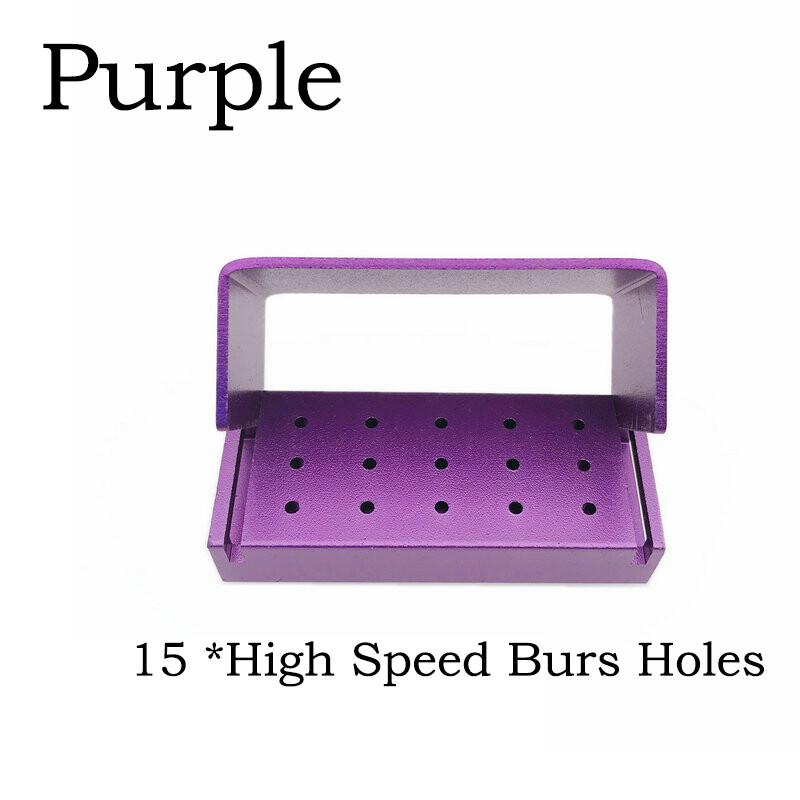 142 Holes Dental Bur Holder Block Stand Disinfection Case With Pull-out Drawer - View #12