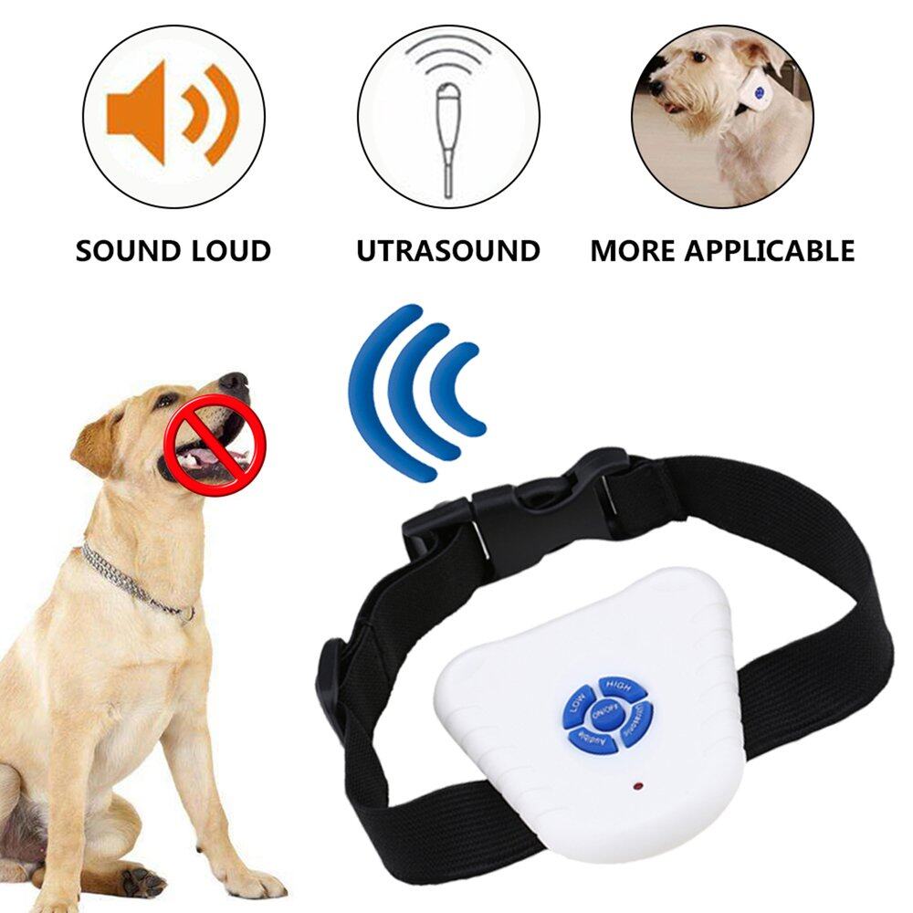 Nút Chặn Tiếng Sủa Thiết Bị Huấn Luyện Chó Siêu Âm Chống Sủa Có Đèn LED