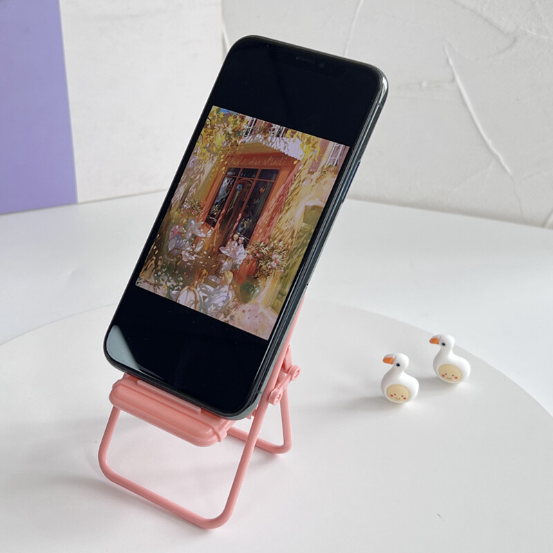 Mini Multi-color Chair Bracket Portable Folding Bracket Mobile Phone Case Accessories