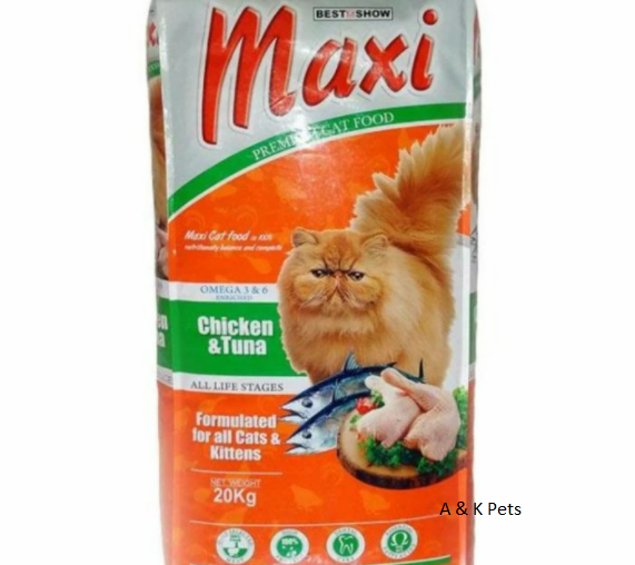 maxi cat food ingredients