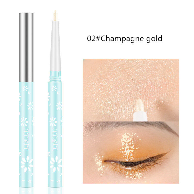 Dorisna Diamond Silkworm Pencil Glitter Matte Eyeshadow Liner Eyeliner Pearlescent Matte Highlight Pen Eyeshadow Pen