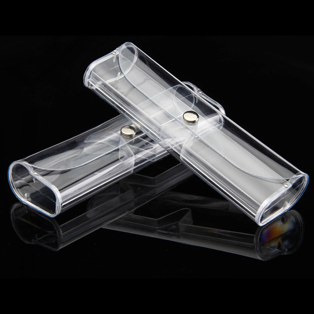 Portable Travel Women Transparent Pvc Eye Glasses Box Bag Case Protection Carry Box Eyewear Accessoires