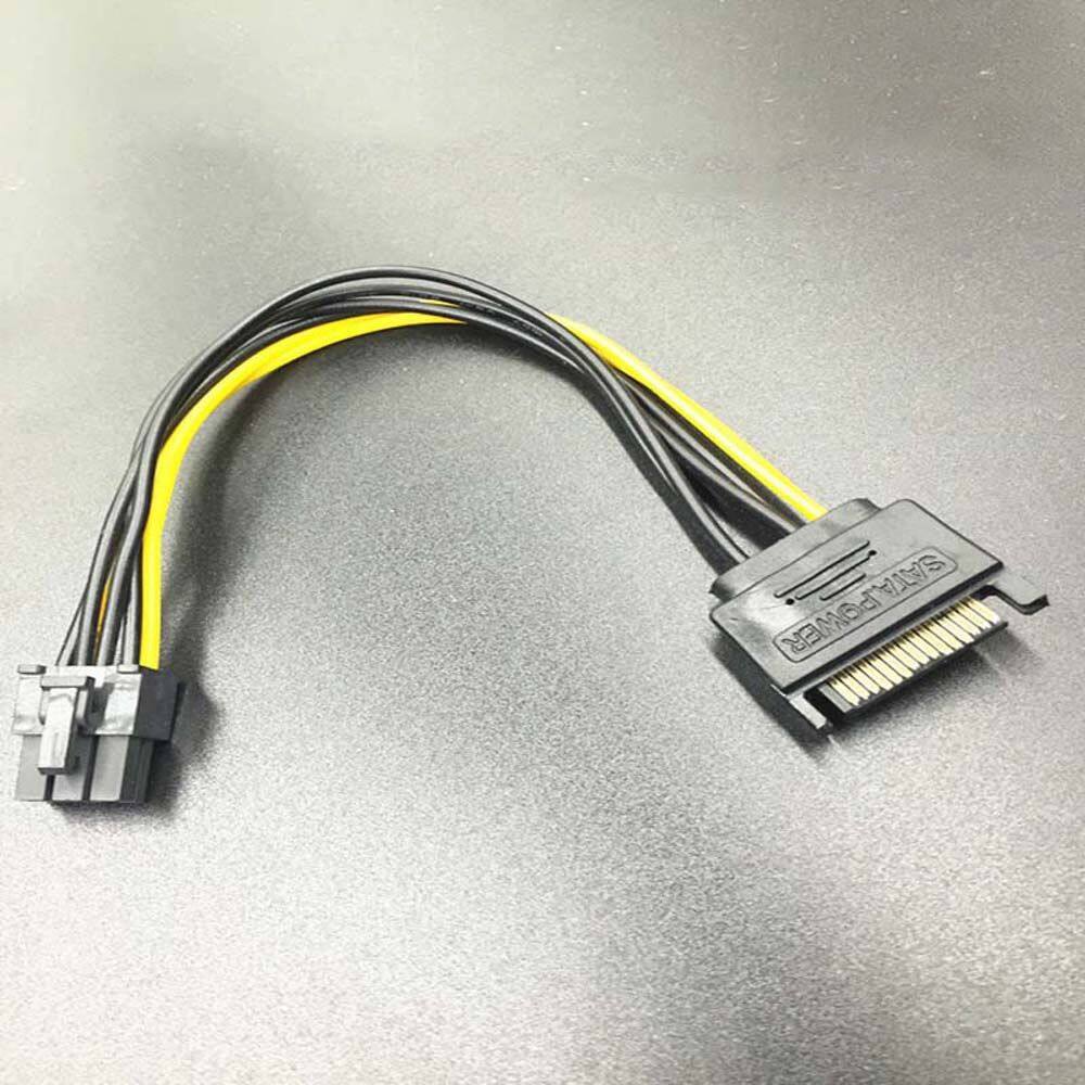 Hesting Pci E For Graphic Card Pci Express Male To Female Power Splitter Cable 15 Pin To 6 Pin 4515