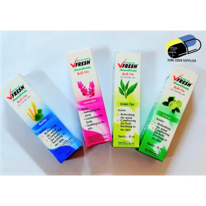 Cap Lang V Fresh Aromatherapy Roll On Mini 4 Ml Lazada Indonesia