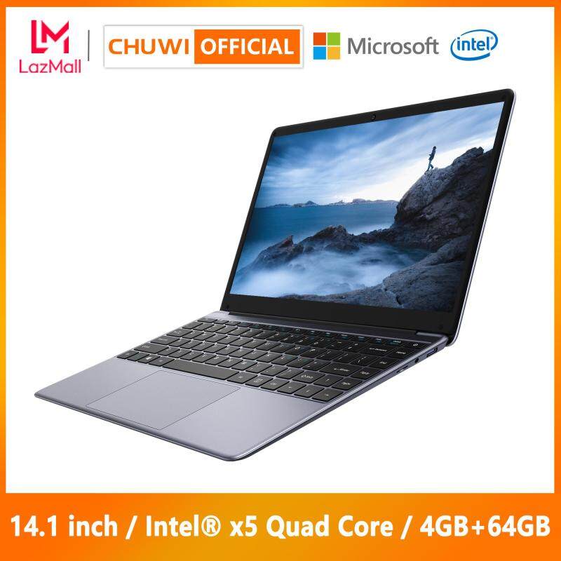 CHUWI Official HeroBook 14.1 1920*1080 Intel® x5 Quad Core 4GB+64GB 4K Video Lightweight Office Notebook Thin Laptop Windows 10 PC
