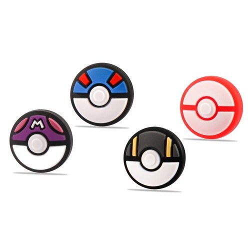 Pokemon Scarlet Violet Silicone Thumb Stick Grip Caps For Nintendo Switch & Switch OLED/Lite Joycon Joystick Protective Cover