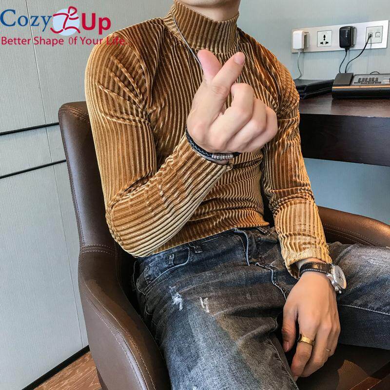 Cozy Up O-Neck Long Sleeve Velvet Solid Sweatshirt - green