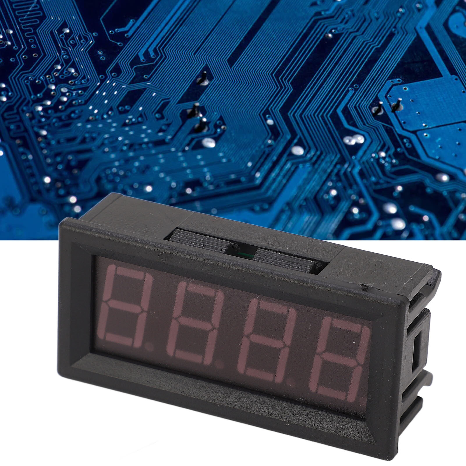 LED Digital Tube Accessory Electronic Label Function Adjustable Brightness 4 Digit PLC Display Module RS485 Interface DC 5‑28V 0.56in for Equipment