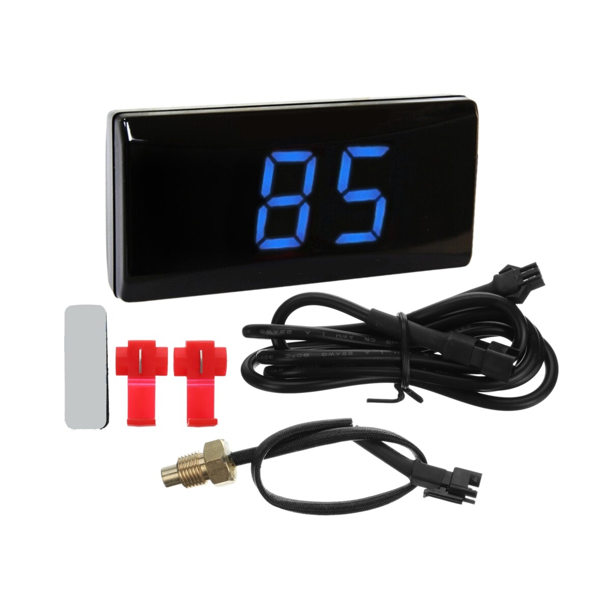Car Motorcycle Temperature Gauge Digital LED Water Temperature Gauge
