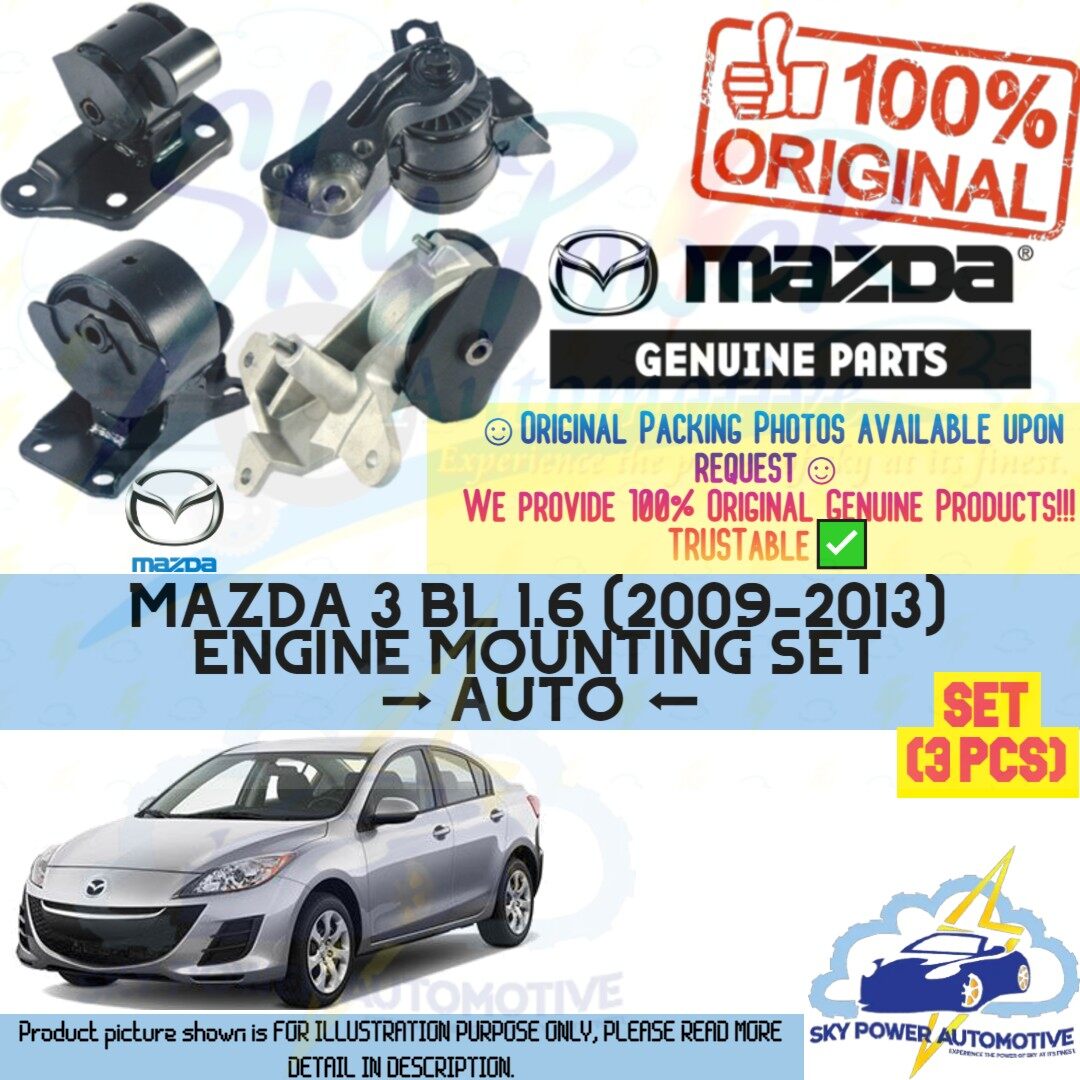 MAZDA 3 BL 1.6 (20092013) (AUTO) 100 ORIGINAL MAZDA GENUINE PARTS