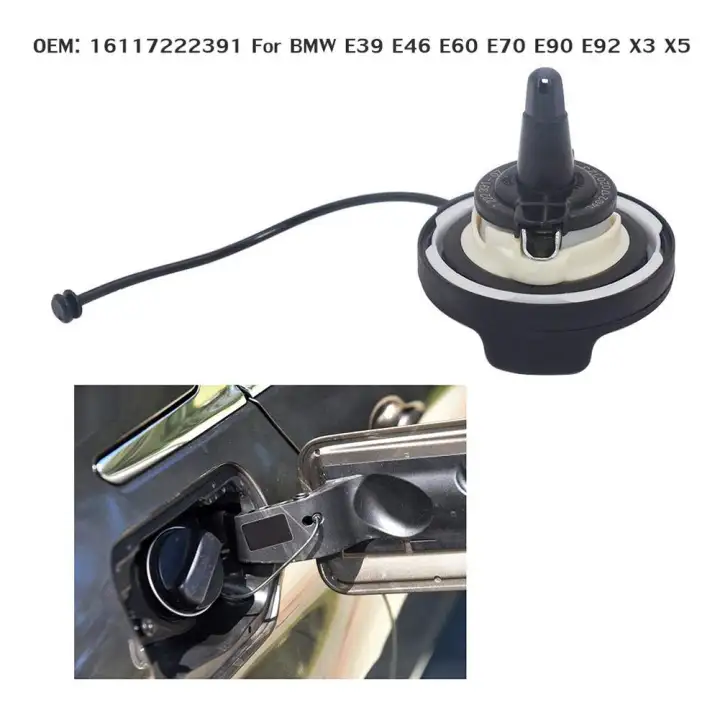 E90 gas cap Clearance